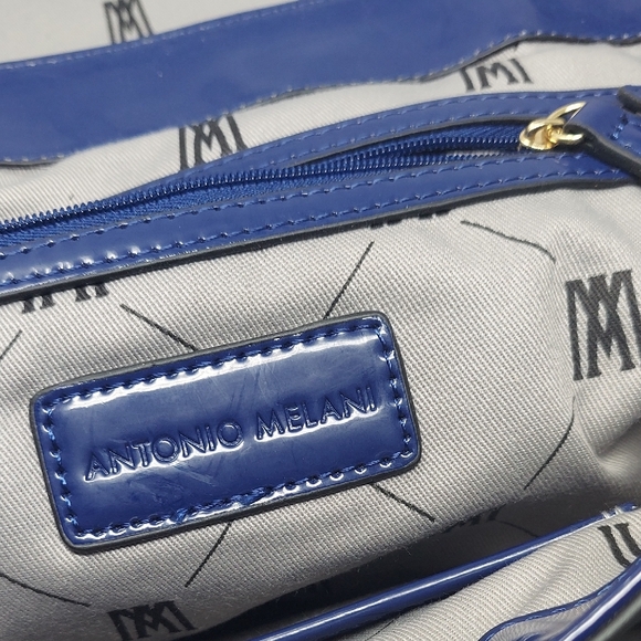 Stylish Blue and Animal Print Women's Bag - Picture 2 of 10